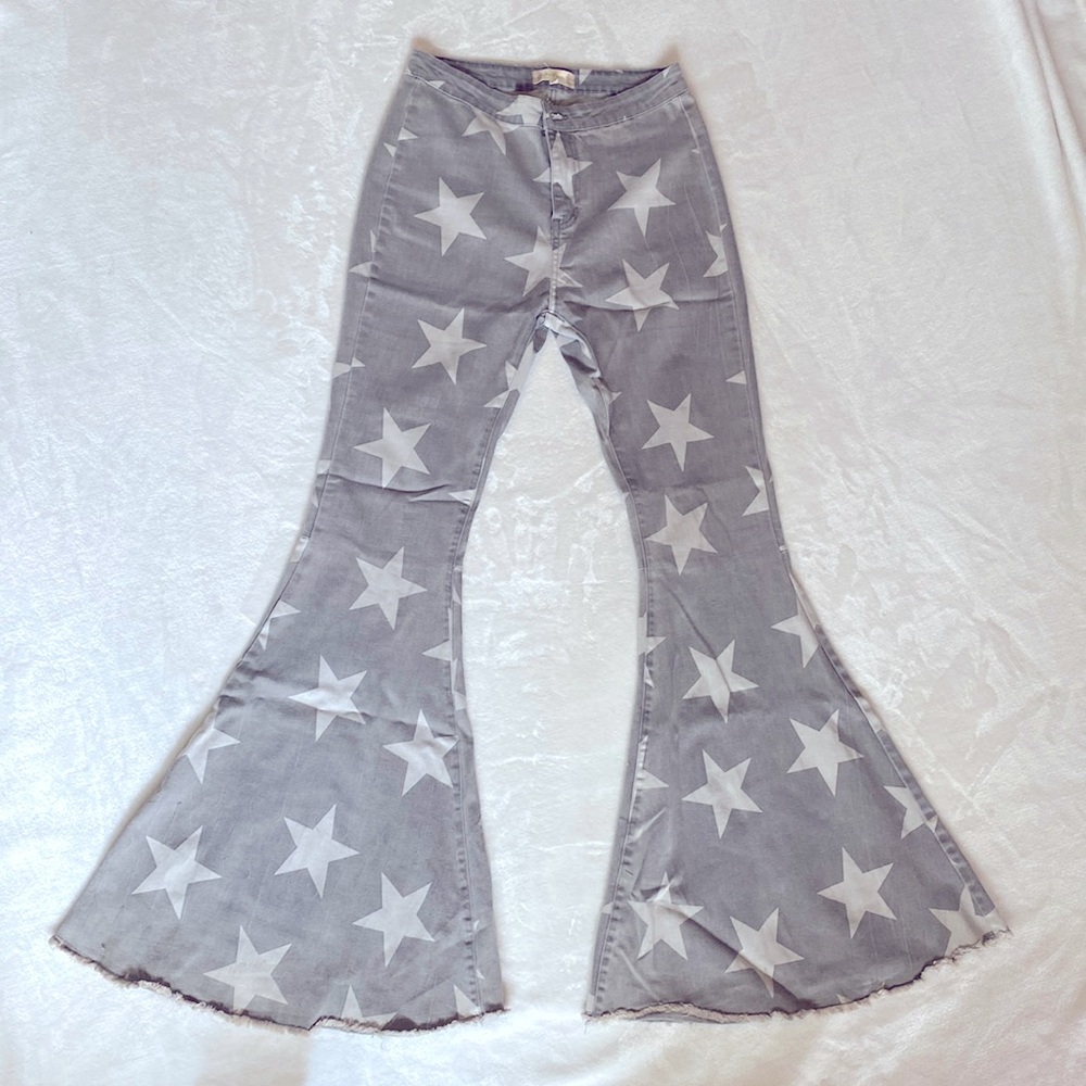 Altar’s State Star Struck Flare Jeans — Size L